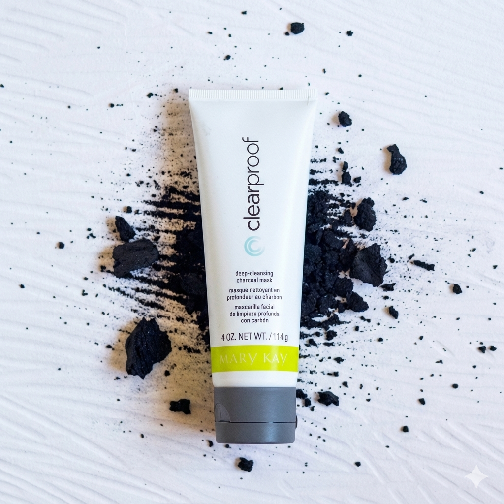 mascarilla facial de limpieza profunda con carbón clear proof. 114 g.